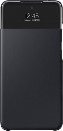 Чехол Samsung S View Wallet Cover для Samsung Galaxy A52 (черный)