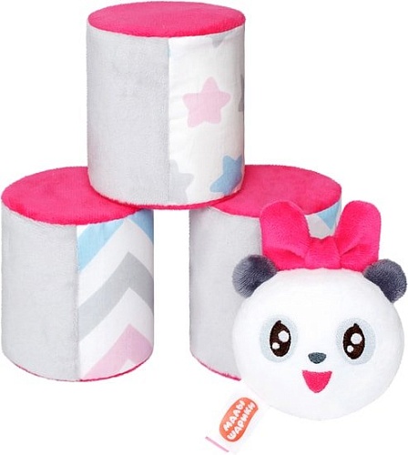 Конструктор/игрушка-конструктор Мякиши Малышарики Городки с Пандочкой 657