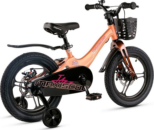 Детский велосипед Maxiscoo Jazz Pro 16 2025 MSC-J1641P (пудра)