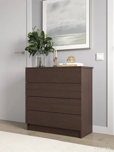 Комод Горизонт Нео 760 4 ящика (венге)
