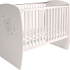 Детская кроватка Polini Kids French 700, Teddy (белый)