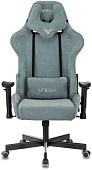 Игровое (геймерское) кресло Zombie Viking knight (Light-28, серо-голубой)