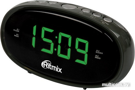Радиочасы Ritmix RRC-616 (черный)