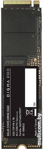 SSD Digma Pro Top P8 4TB DGPST4004TP8T7