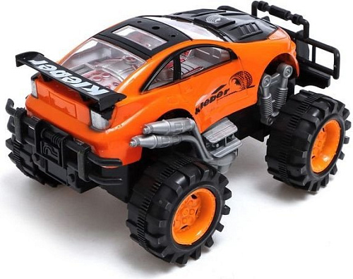 Автомодель Sima-Land Джип. Гонщик 7623754 (оранжевый)