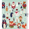Скатерть JoyArty Новогодние зверюшки tcox_380868_180x145