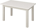 Кухонный стол Senira Кастусь 100-130x60 (белый/белый)