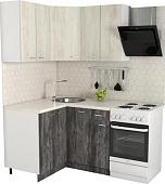 Угловая кухня Хоум Лайн Луиза 1200х1200 угловой (сосна пасадена/сосна касцина)