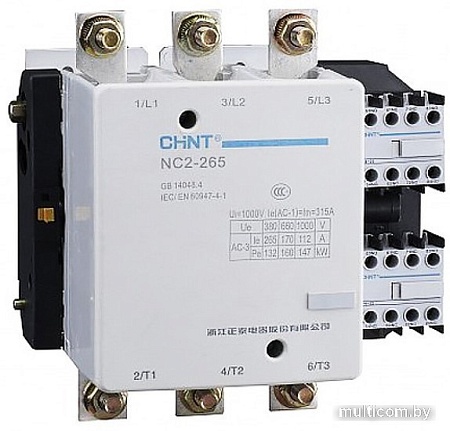 Контактор Chint NC2-150 150A 230В/АС3 (R) 235725