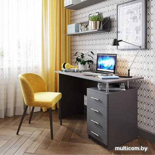 Письменный стол Domus СП005 (серый)