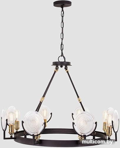 Люстра Citilux Тесла CL445181 (венге/золото)