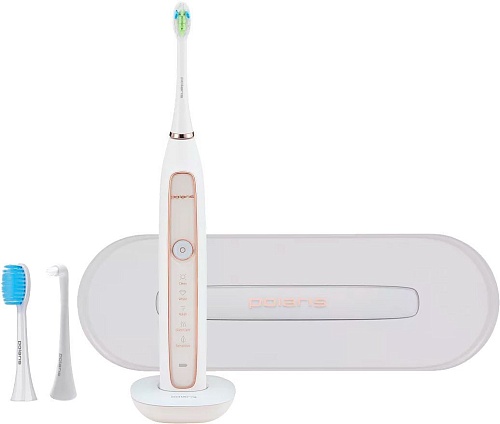 Электрическая зубная щетка Polaris PETB 0101 TC (белый)