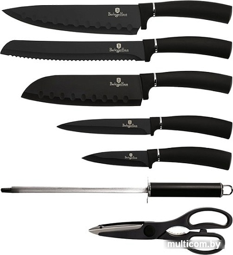 Набор ножей Berlinger Haus Black Silver Line BH-2565