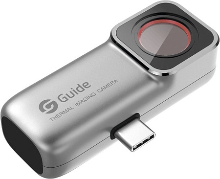 Тепловизор для смартфона Guide Mobir 2T (Type-C, серебристый/серый)