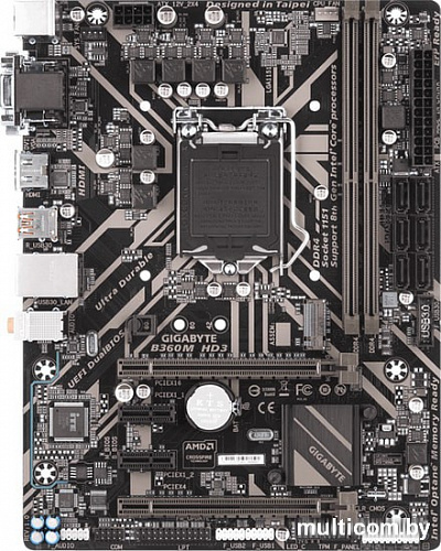 Материнская плата Gigabyte B360M HD3 (rev. 1.0)