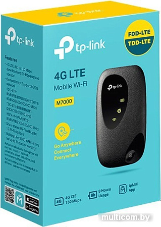 Мобильный 4G Wi-Fi роутер TP-Link M7000