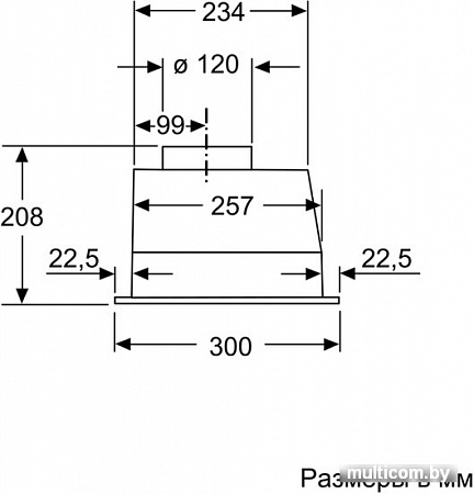 Кухонная вытяжка Bosch DLN53AA50
