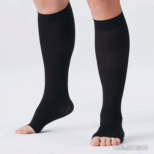 Гольфы компрессионные Venoteks 2P180 короткий 2 кл.к. (р.4, черный)