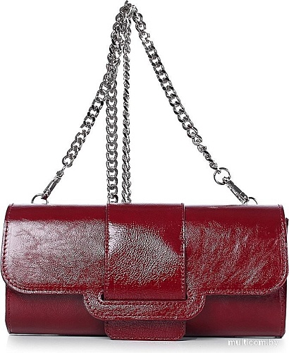 Женская сумка Galanteya 26524 24с1187к45 (бордо/коричневый)