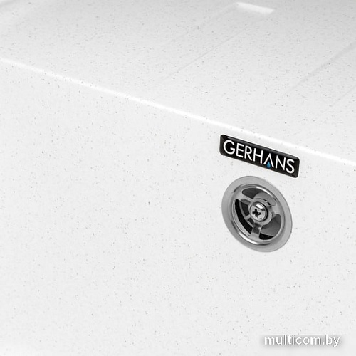 Кухонная мойка Gerhans B15 (белый)