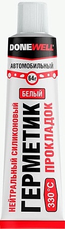 Donewell Нейтральный силиконовый герметик прокладок 64г (белый)