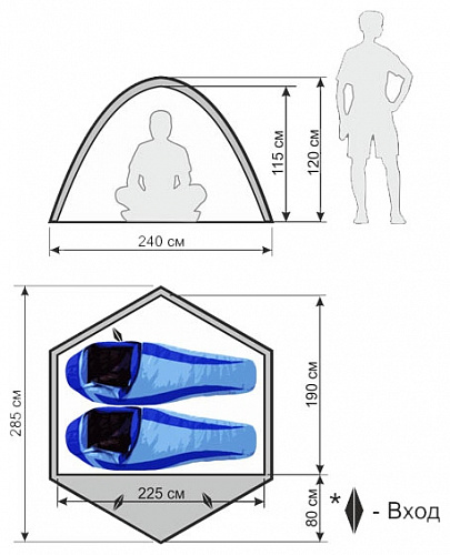 Палатка Maverick AERO