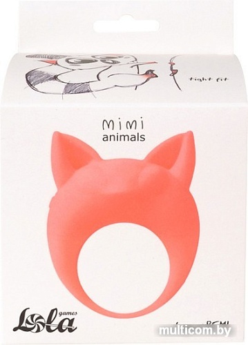 Виброкольцо Lola Games Lemur Remi 184537 7000-25Lola (оранжевый)