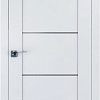 Межкомнатная дверь ProfilDoors 2.11U 70x200 (аляска/стекло графит)