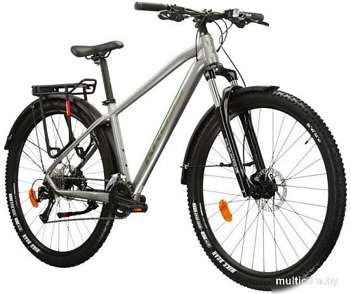 Велосипед Kross Hexagon 4.0 EQ 29 M/18&quot; 2024 (серый/графит)
