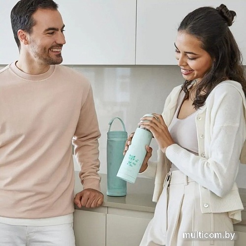 Термос Miniland Thermy Dolce 500мл (бирюзовый/енот)