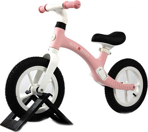 Беговел RiverToys HB-001 (розовый)