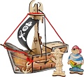 3Д-пазл Woody Пиратский корабль Карамба 00761