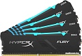 Оперативная память HyperX Fury RGB 4x8GB DDR4 PC4-19200 HX424C15FB3AK4/32