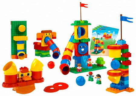 Динамический конструктор LEGO Education PreSchool DUPLO Набор с трубами 9076