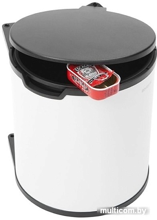 Brabantia Built in Bin 15 л (белый)