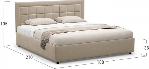 Кровать Moon Trade Noemi 1222/К001998 160x200