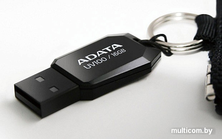 USB Flash A-Data DashDrive UV100 Black 32GB (UV100-32G-RBK)