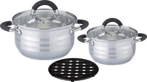 Набор кастрюль Agness 937-222