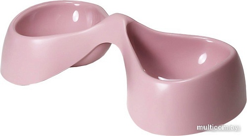 Двойная миска United Pets Bicio GU0121RO20 (розовый)