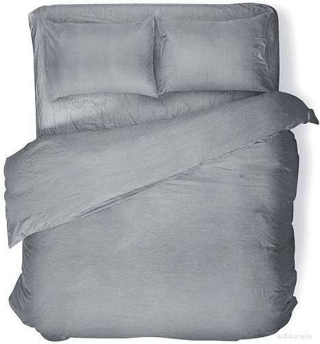 Постельное белье Verossa на резинке 200x200x20 776170 (Melange Silver)