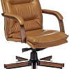 Кресло Бюрократ T-9927WALNUT-LOW (горчичный)