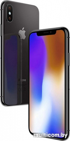 Смартфон Apple iPhone X 64GB (серый космос)