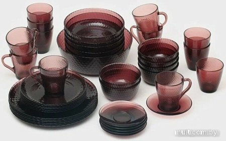 Набор тарелок Luminarc Идиллия Лилак O0325 (43 пр)