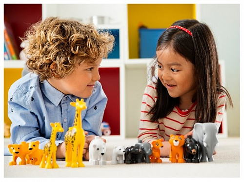 Конструктор LEGO Education PreSchool DUPLO Дикие животные 45012