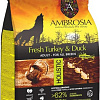 Сухой корм для собак Ambrosia Adult All Breeds Fresh Turkey &amp; Duck (для всех пород с индейкой и уткой) 12 кг