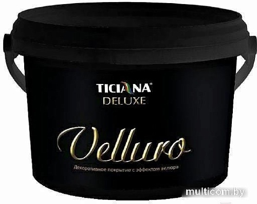Пропитка Ticiana Deluxe Velluro 4 л (мягкое серебро)