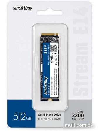 SSD SmartBuy Stream E14 512GB SBSSD512-STE14-M2P3