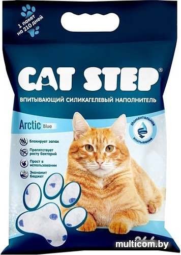 Наполнитель для туалета Cat Step Arctic Blue 26.6 л