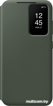 Чехол для телефона Samsung Smart View Wallet Case S23 (хаки)