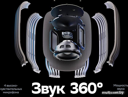 Умная колонка SberDevices SberBoom (лунный серый)